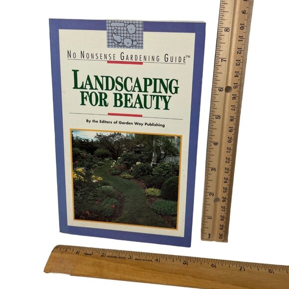 No Nonsense Gardening Guide "Landscaping For Beauty" Book By Garden Way Publishi - Picture 2 of 7